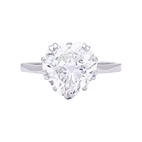 Bague 56 Bague Mellerio, platine et diamant. 58 Facettes 33413