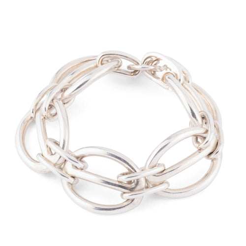 Bracelet Hermès bracelet en argent de la maison 58 Facettes