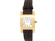 Montre montre CHOPARD your hour or jaune et cuir quartz 58 Facettes 254883