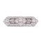 Broche Broche en platine et diamants 58 Facettes 1
