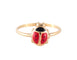 Bague BAGUE "COCCINELLE" OR 58 Facettes BO/220049 RIV