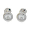 Boucles d'oreilles Boucles d'oreilles Chopard, "Happy Diamonds", or blanc, diamants. 58 Facettes 31915
