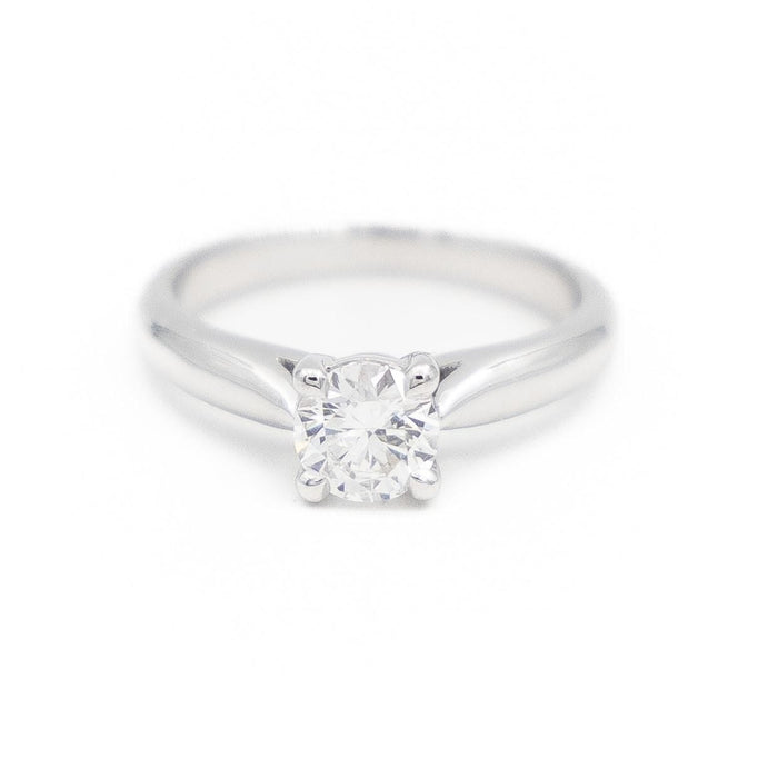 Bague 46 Bague Solitaire Or blanc Diamant 58 Facettes 2107265CN