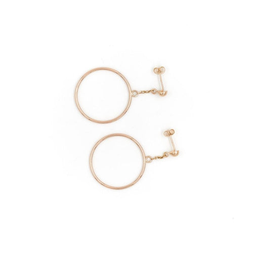 Boucles d'oreilles Boucles d'oreilles Créoles Or jaune 58 Facettes 1875624CN