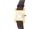 Montre montre CHOPARD your hour or jaune et cuir quartz 58 Facettes 254883