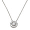 Collier Chaîne et pendentif Chaumet modèle "Anneau" en or blanc, diamant. 58 Facettes 32077