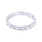 Bague 54 Bague alliance Chanel, "Coco Crush", or blanc. 58 Facettes 33004