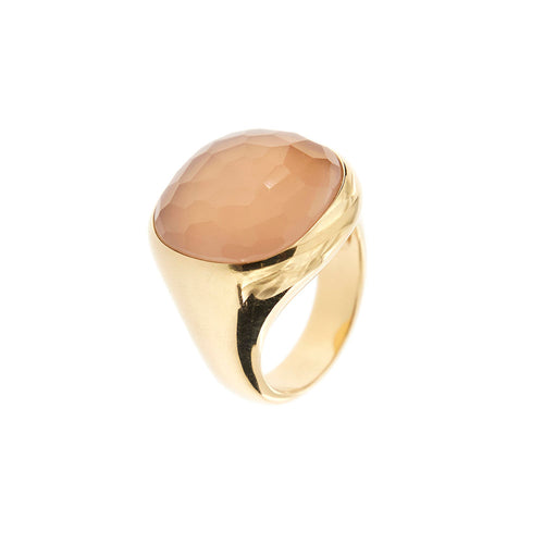 Bague 52 POMELLATO - Bague quartz rose 58 Facettes 32747