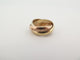 Bague 48 bague CARTIER trinity mm 3 ors jaune rose blanc 58 Facettes 255639