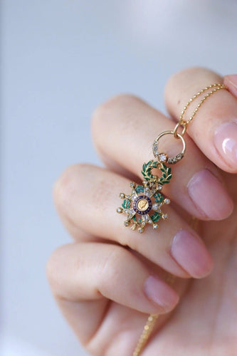 Pendentif Médaille Légion d'honneur or et diamants 58 Facettes