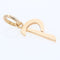 Pendentif Breloque en or Lettre P 58 Facettes 14-159