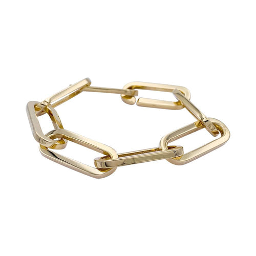 Bracelet Bracelet Dinh Van, "Maillon", or jaune. 58 Facettes 32578