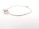 Bracelet bracelet CARTIER love crb6027200 en or blanc 18k t 17 chaine 58 Facettes 253421