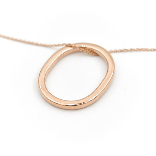 Collier Ginette NY Collier Or rose 58 Facettes 2200699CN