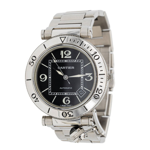 Montre Cartier Montre Pasha Acier 58 Facettes 2461187CN