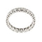 Bague 54 Alliance tour complet diamants 2,40 ct 58 Facettes 33088