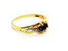 Bague 56 Bague Or jaune Saphir 58 Facettes 1141377CD