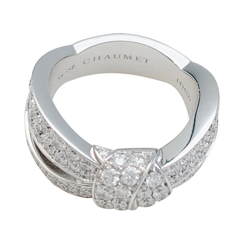 Bague 52 Bague Chaumet, "Liens Séduction", or blanc et diamants. 58 Facettes 31801