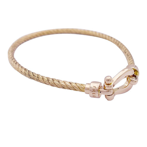 Bracelet Bracelet Fred, "Force 10", or rose. 58 Facettes 33348