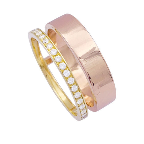 Bague 53 Bague Repossi, "Berbère", deux ors et diamants. 58 Facettes 33387