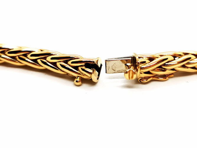 Collier Collier Maille palmier Or jaune 58 Facettes 1629936CN