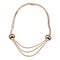 Collier Collier Draperie en or rose, vers 1950 58 Facettes 32286