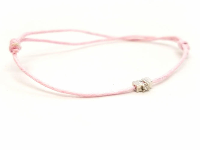 Bracelet Bracelet Cordon Or blanc Diamant 58 Facettes 578886RV