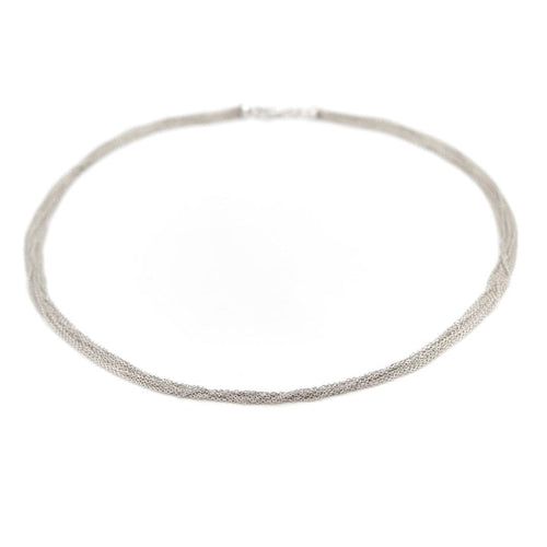 Collier Collier Or blanc 58 Facettes 1696362CN
