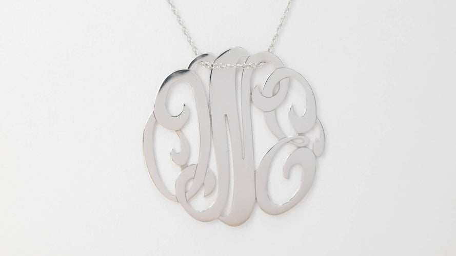 Collier Collier Ginette NY Monogram "One" 58 Facettes 32299