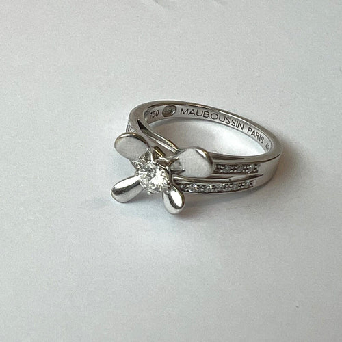 Bague Bague Mauboussin Moi Aimer Toi 58 Facettes 20400000401