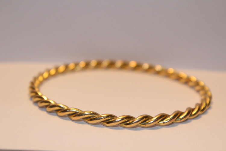 Bracelet Bracelet Jonc torsadé 58 Facettes 11363