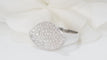 Bague 52.5 Bague feuille en Or blanc & Diamants 58 Facettes 18487