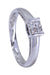 Bague 54 BAGUE STYLE SOLITAIRE DIAMANTS 58 Facettes 070911