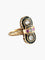 Bague 52 Bague Or Email Diamants 58 Facettes