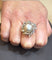 Bague 58 Bague en diamants et perle 58 Facettes
