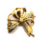 Broche Broche Noeud or jaune 58 Facettes