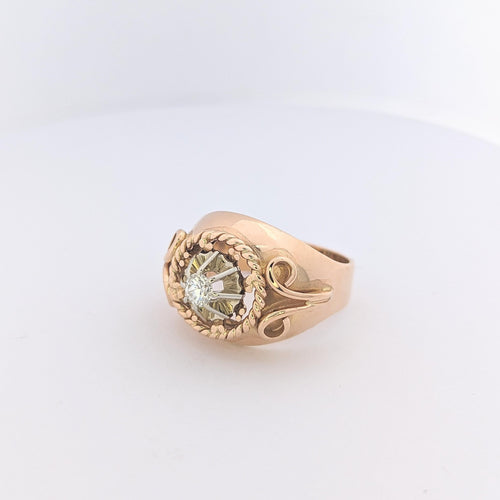 Bague Bague en or rose et diamant 58 Facettes 25528