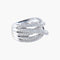Bague 53 Bague Or Blanc Diamants 58 Facettes