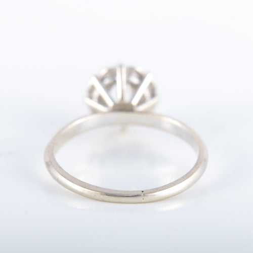 Bague 49 Bague Solitaire Diamant 58 Facettes JE477