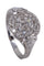 Bague 57 BAGUE DÔME PAVAGE DIAMANTS 58 Facettes 079681