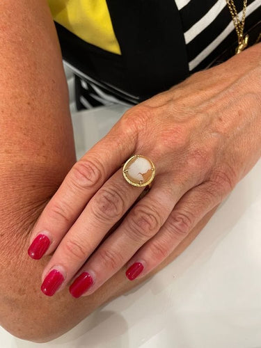 Bague BAGUE CAMÉE ANCIENNE 58 Facettes 052521