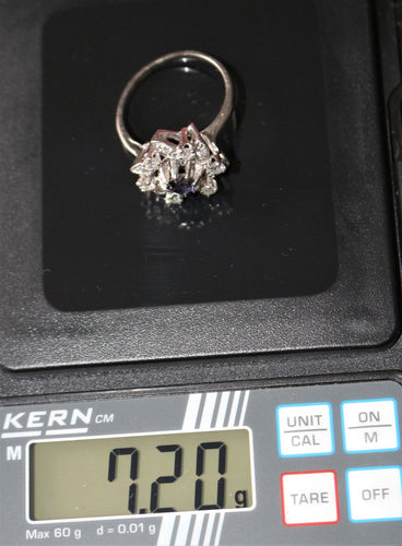 Bague Bague Fleur Tourbillon Diamants 58 Facettes