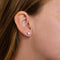 Boucles d'oreilles Boucles d'oreilles Puces Diamants 58 Facettes 1.12443