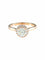 Bague 52 Bague Solitaire Or rose Diamants 58 Facettes