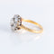 Bague Bague marguerite diamants, fin XIXème 58 Facettes 0