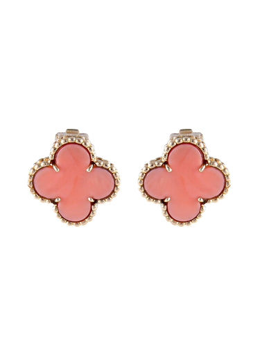 Boucles d'oreilles Boucles d'oreilles Clips Alhambra Van Cleef & Arpels 58 Facettes
