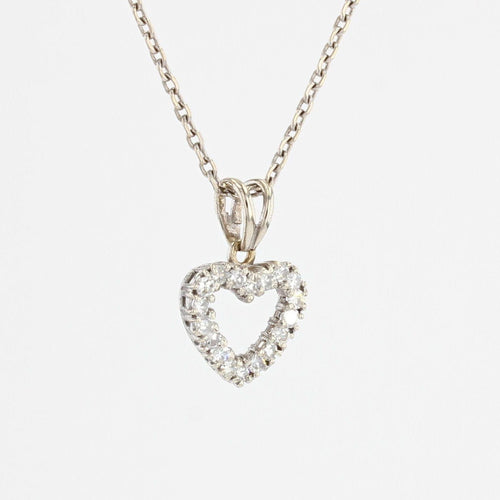 Pendentif Pendentif cœur de diamants 58 Facettes 21-836