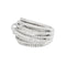 Bague 53 Bague Messika "Meli-Melo" en or blanc et diamants. 58 Facettes 31075