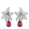Boucles d'oreilles Boucles d'oreilles Cartier, collection Caresse D'Orchidées. 58 Facettes 32660