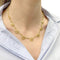 Collier Collier draperie or jaune filigrane. 58 Facettes 32059